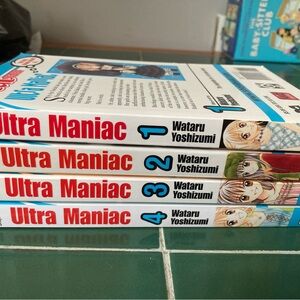 Ultra Maniac books 1 to 4